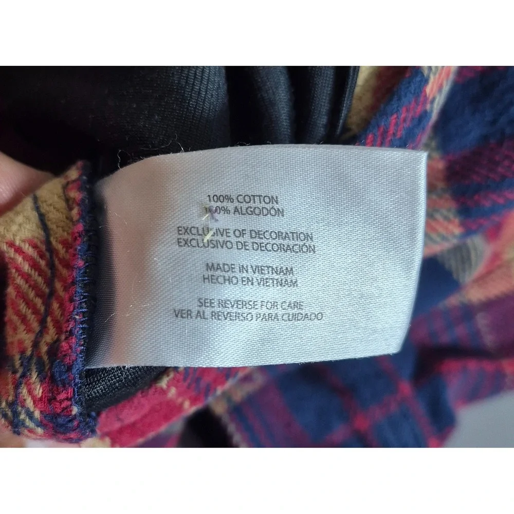 Orvis Mens Flannel Double Chest Pocket Shirt Jacket XL Multicolored Plaid
